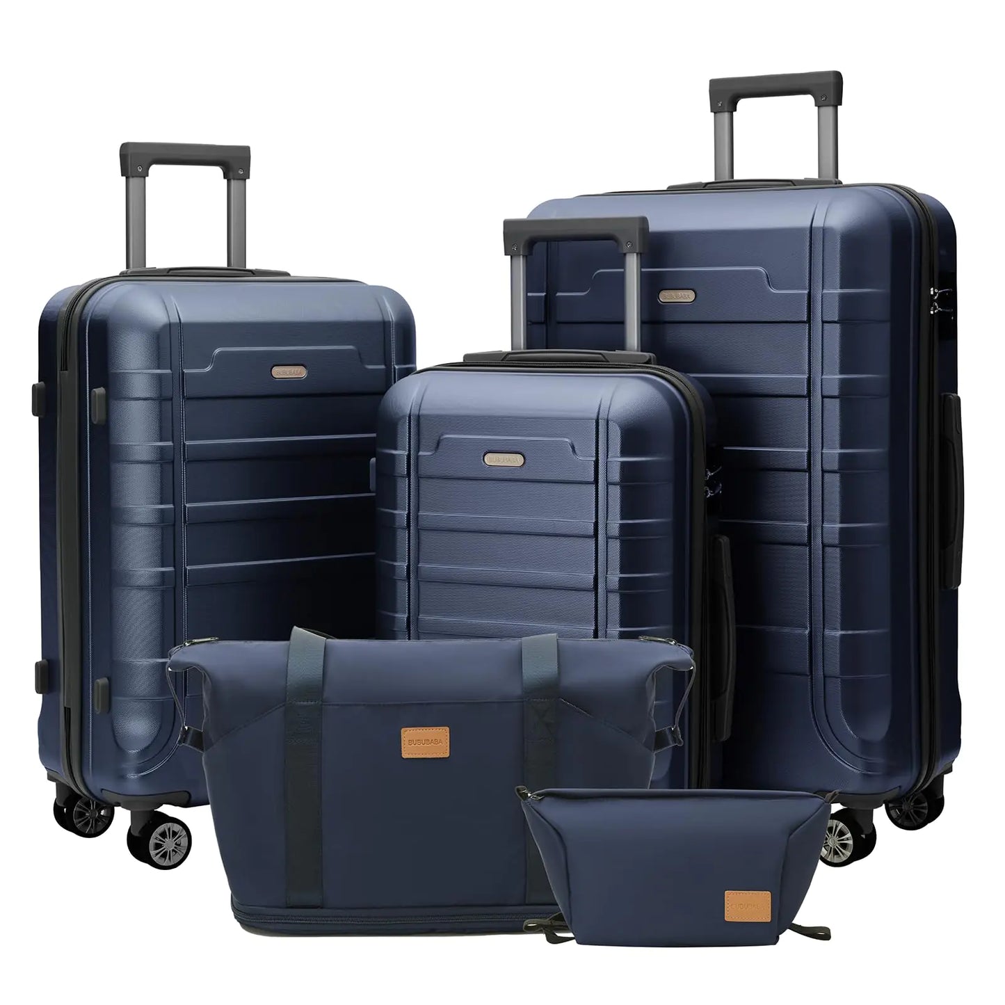 BUBUBABA Luggage 20-24-28-Inch Set 5 Piece Luggage Set