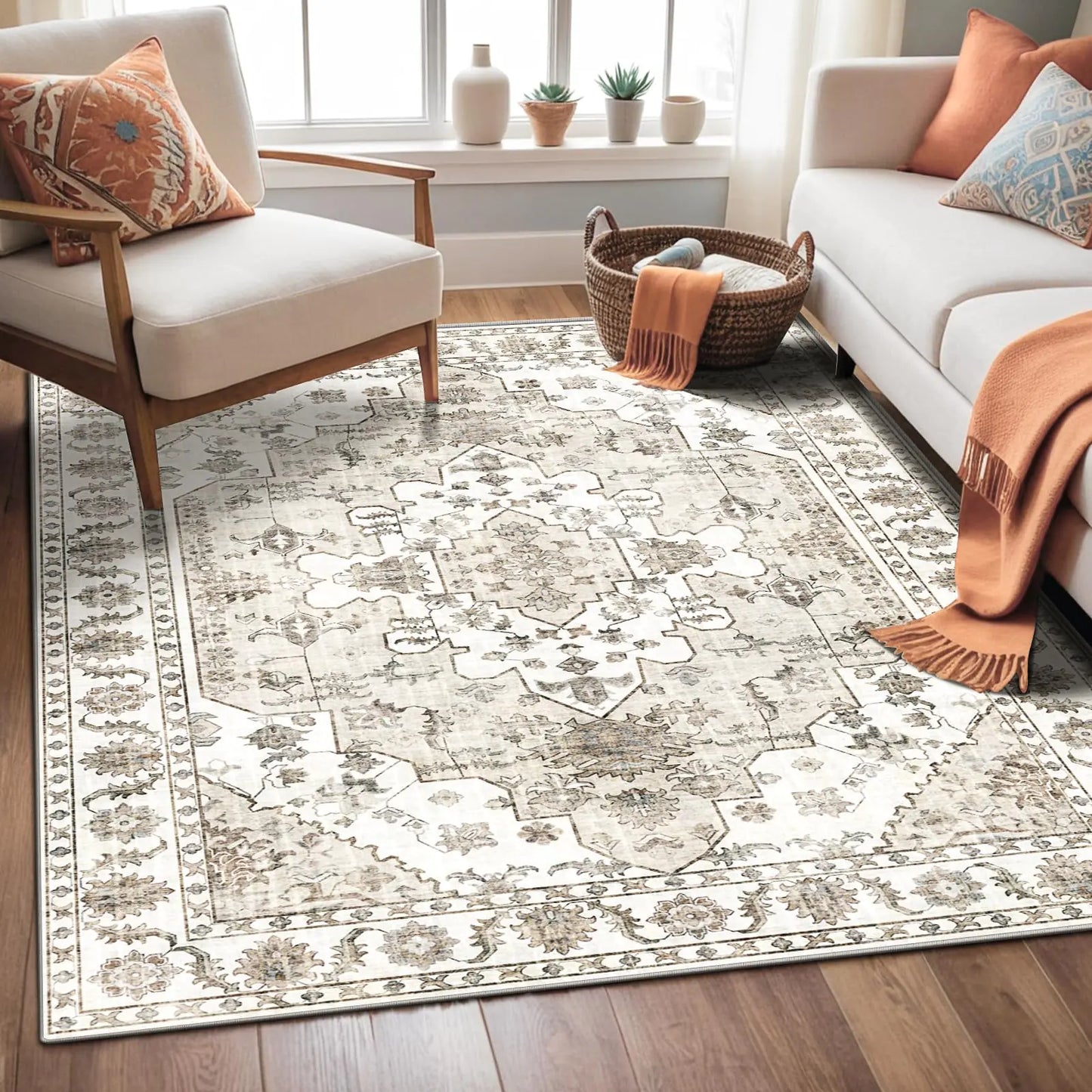 Roseek Area Rugs 4x6