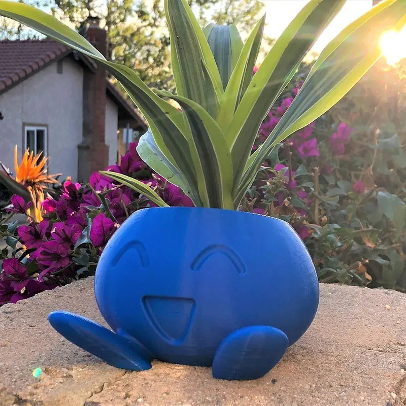 Oddish Flower Pot Planter for Succulents and Plants