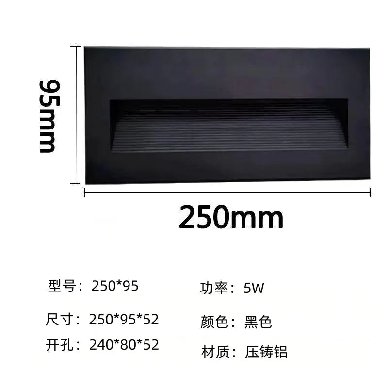LED Waterproof Inground Step Lights for Outdoor Use