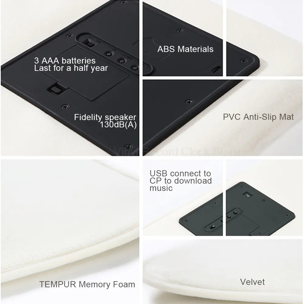 Carpet Alarm Clock - Smart Creative Gift Alarm