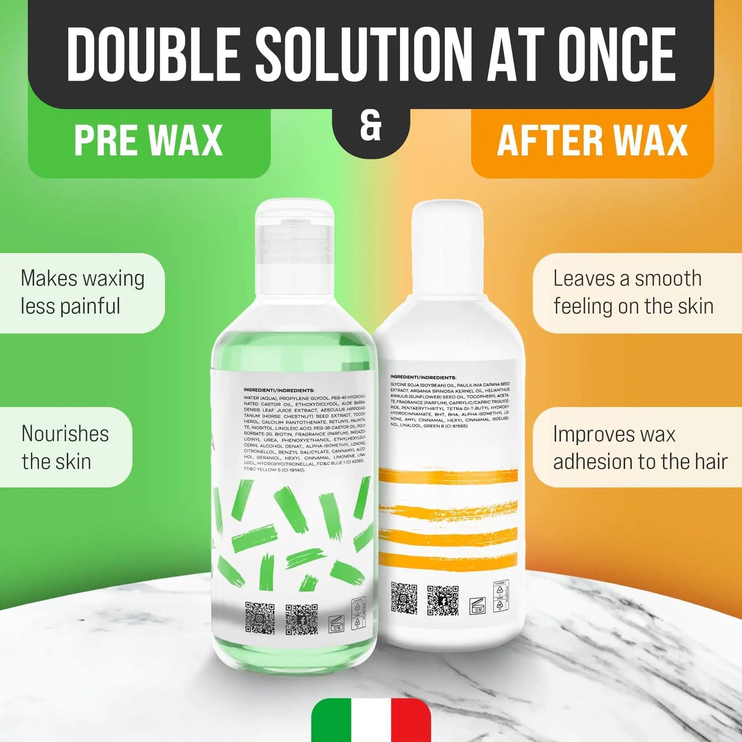 Pre and Post Waxing Care Home Kit Pack of 2 Spray Care