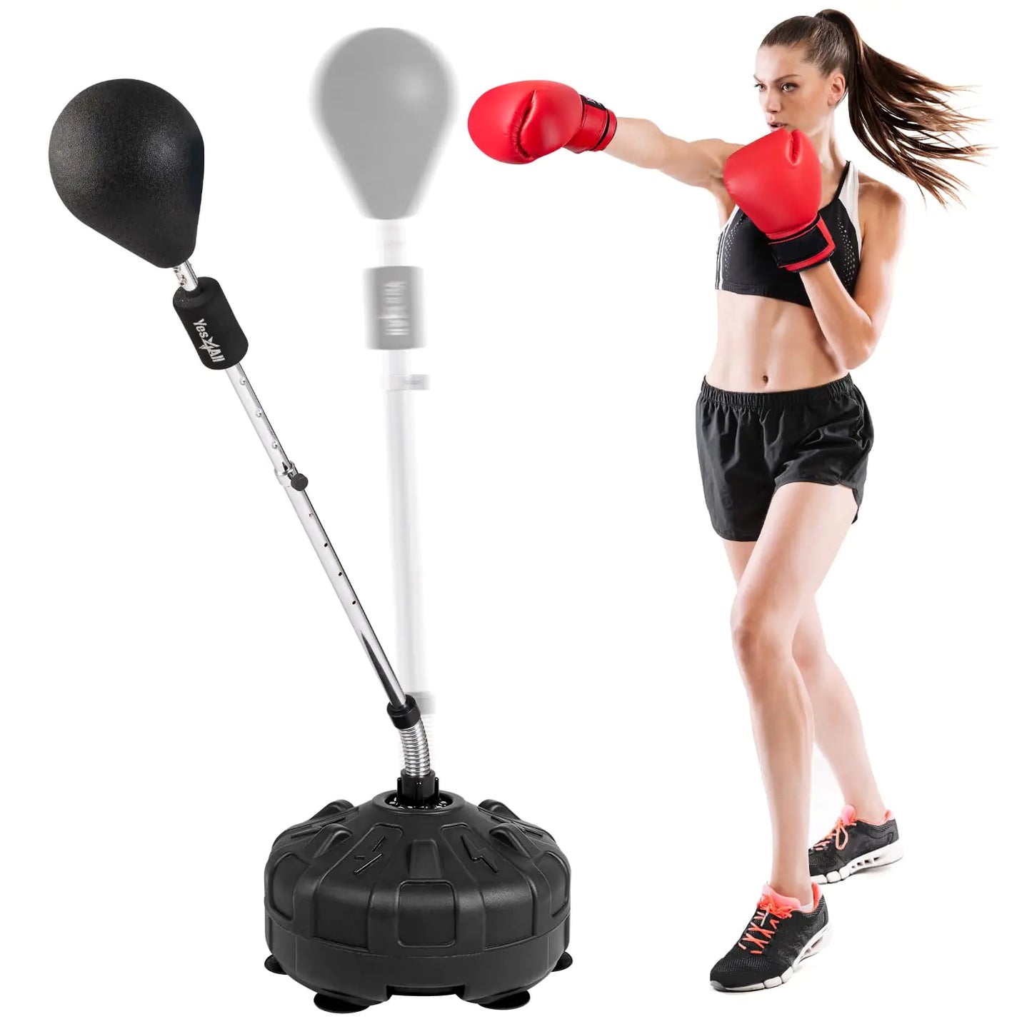 Punching Bag with Stand Adjustable Height