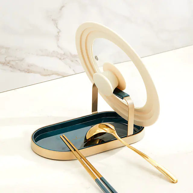 Kitchen Finishing Rack for Pots and Spoons