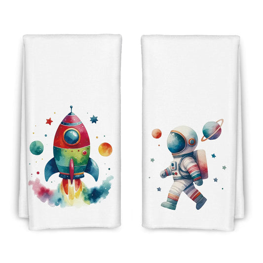 CIOJUNE Space Kids Towels for Bathroom