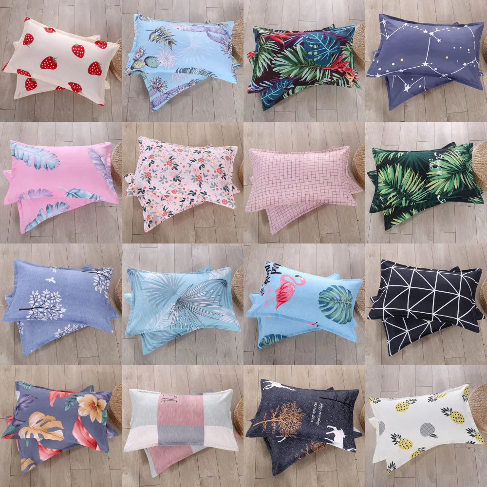 Northern Europe Cartoon Pillowcase Pair for Body Pillows