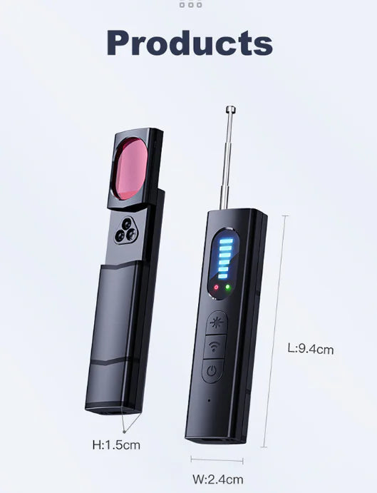 Wireless Signal Detector & Camera Anti-Theft Device