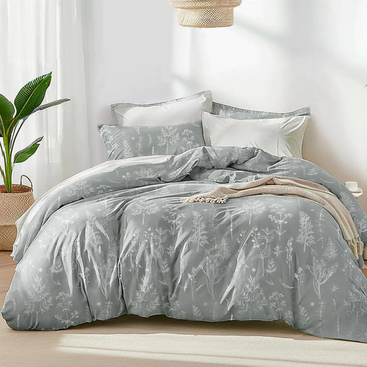 Loves cabin Grey King Comforter Set
