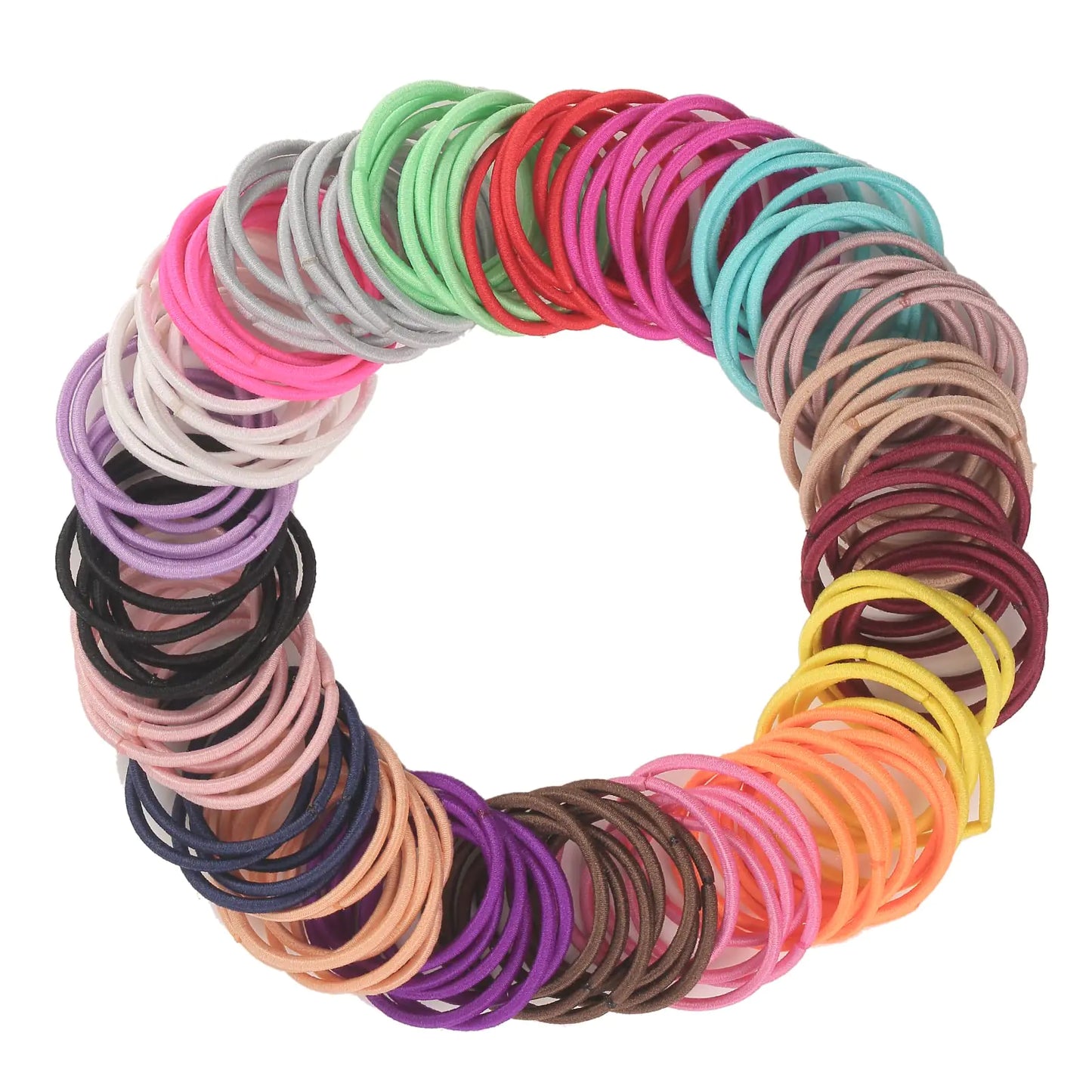 VINOBOW Hair Ties for Baby Girls 200pcs