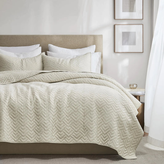 100% Cotton Quilt King Size Bedding Set