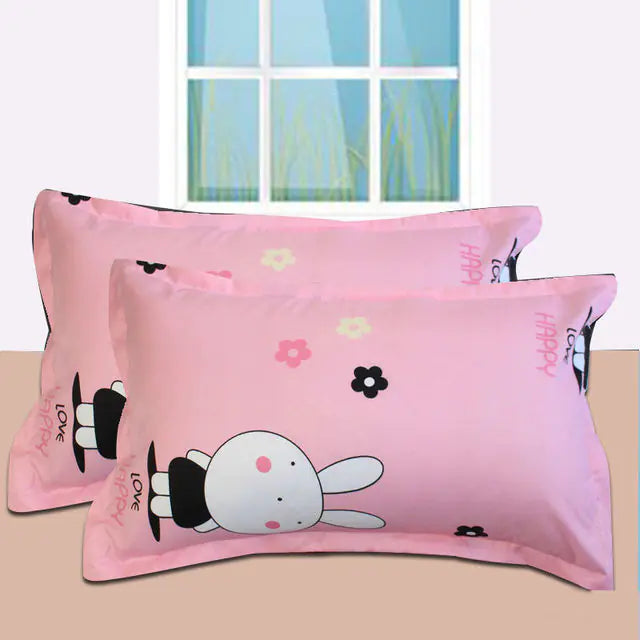 Northern Europe Cartoon Pillowcase Pair for Body Pillows