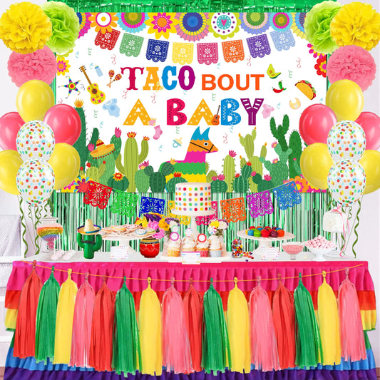Taco Bout a Baby Decorations Fiesta Baby Shower Decorations