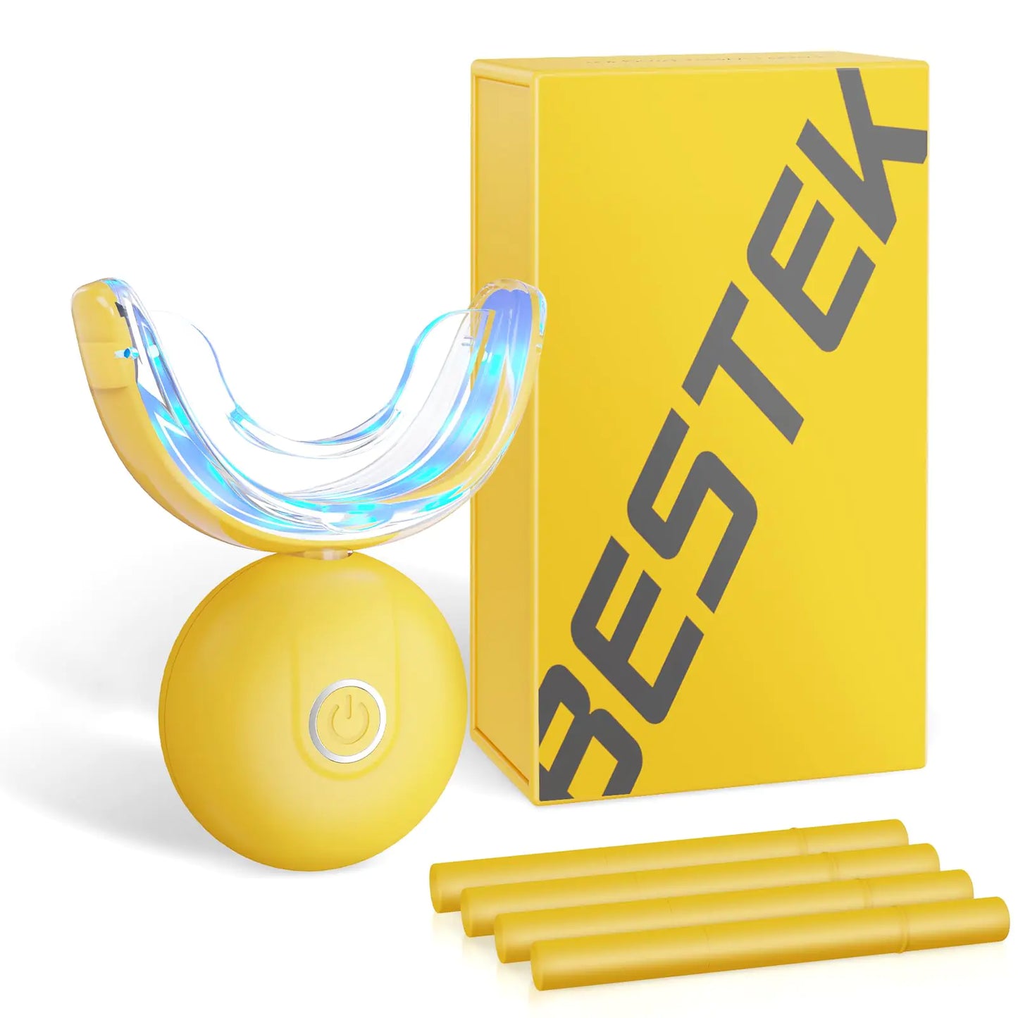BESTEK Teeth Whitening Kit - 32X LED Teeth Whitening Light 10 Min Fast Teeth Whitener
