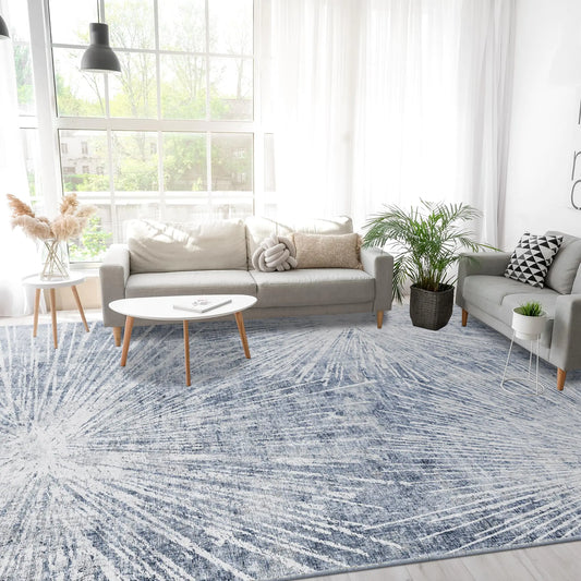 Modern Abstract Printed Rug