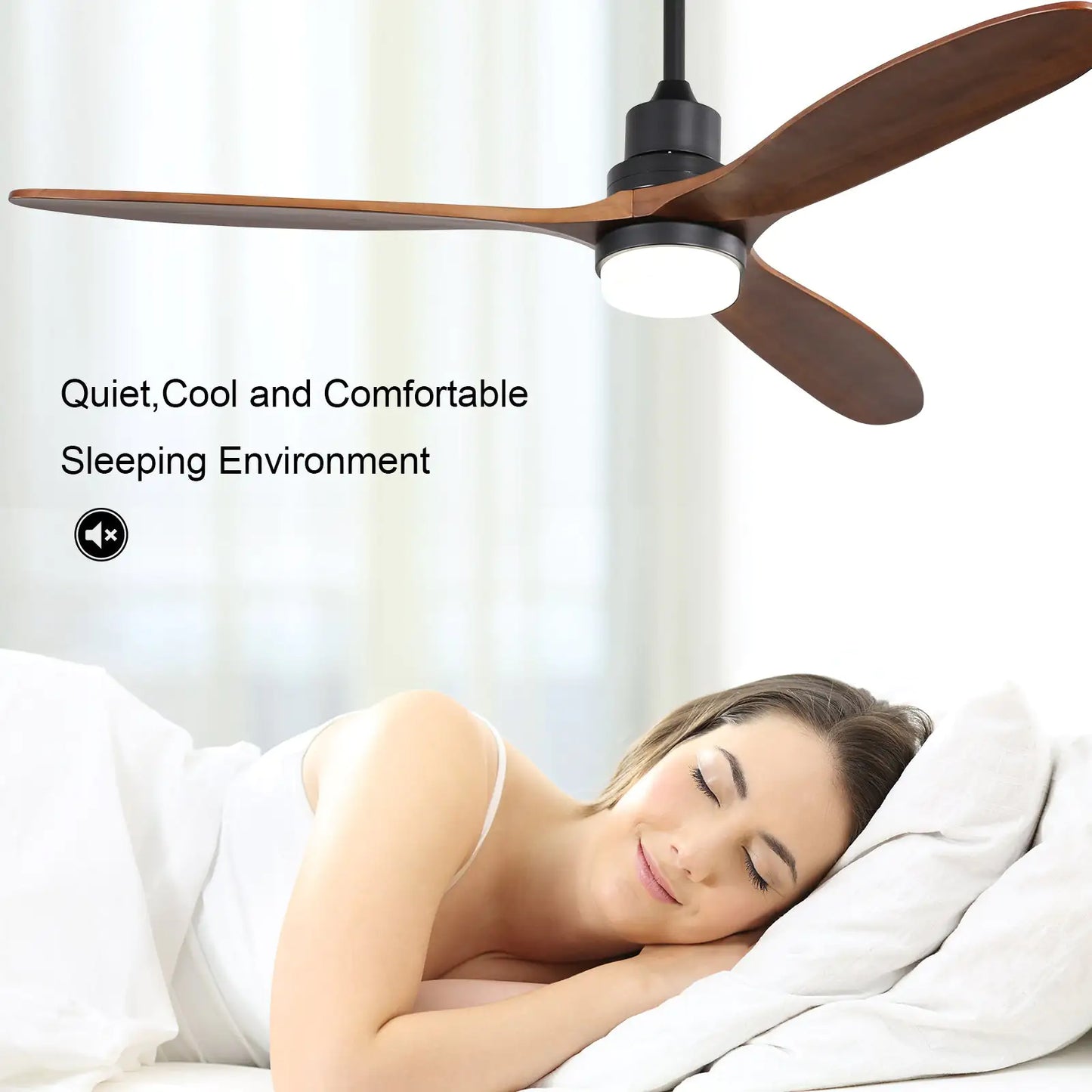 Metal And Wood Ceiling Fans