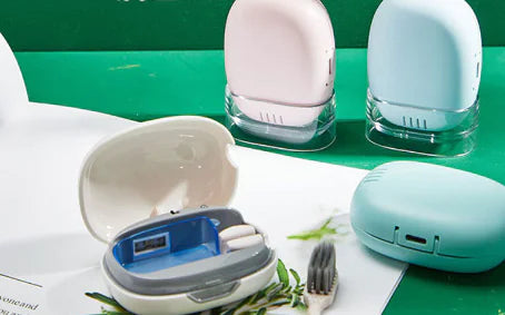 Portable UVC Toothbrush Sanitizer for Home & Travel