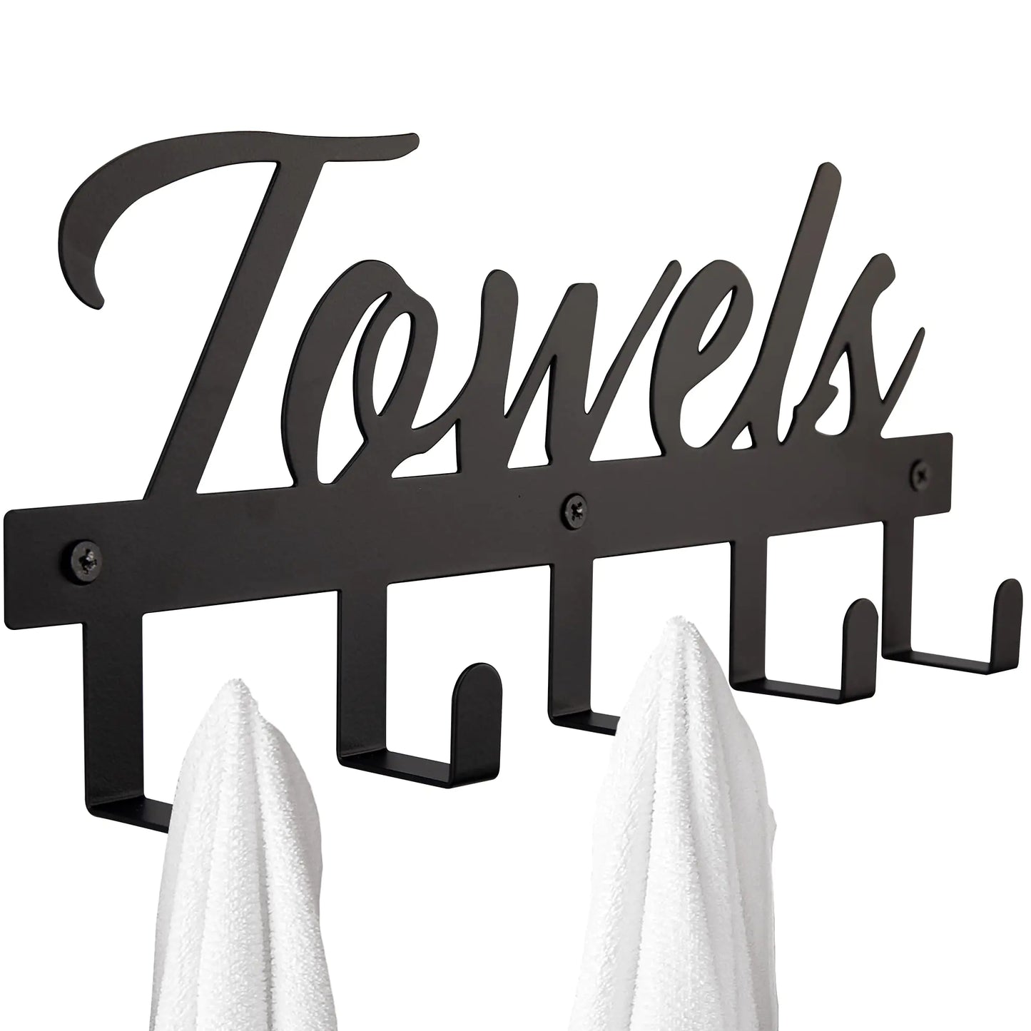 Aesthetic Bathroom Towel Rack for Wall Mount