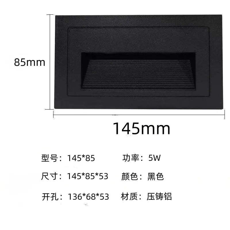 LED Waterproof Inground Step Lights for Outdoor Use