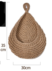 Hanging Wall Vegetable and Fruit Storage Baskets