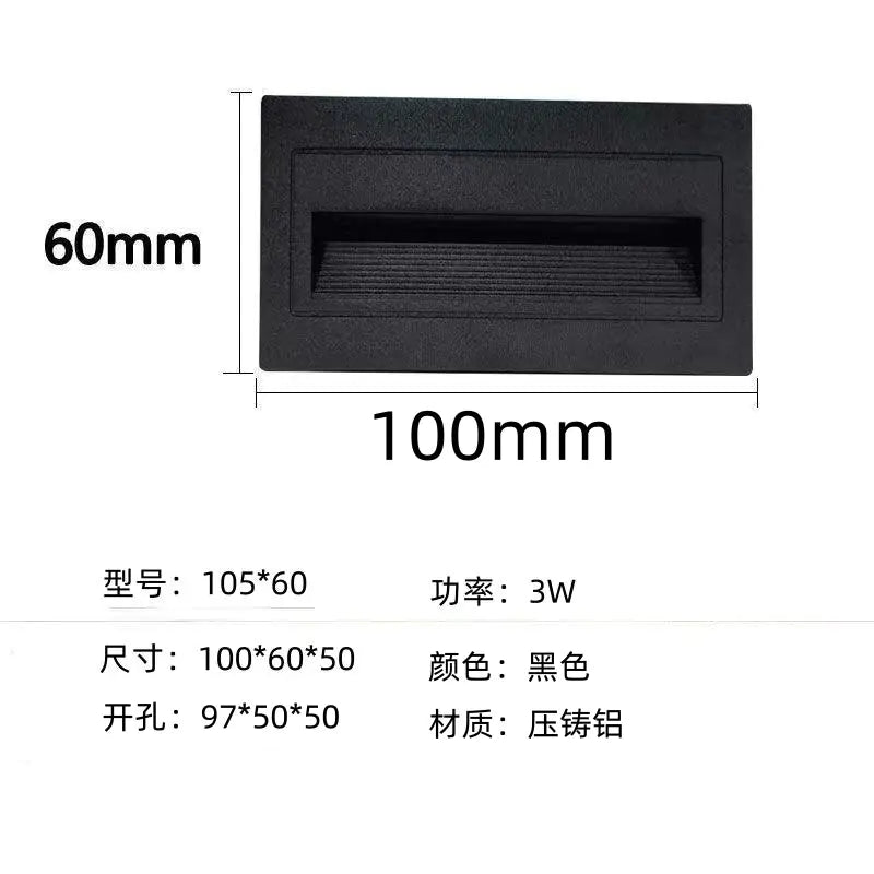 LED Waterproof Inground Step Lights for Outdoor Use