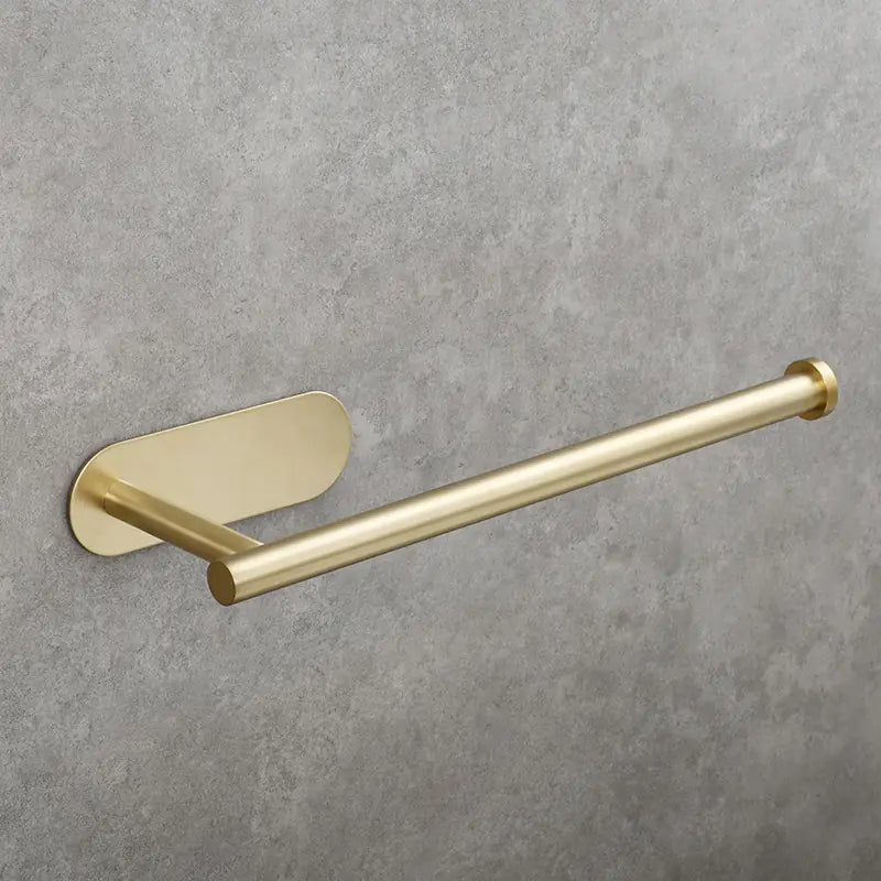 304 Stainless Steel Bathroom Towel Rack with Paper Holder