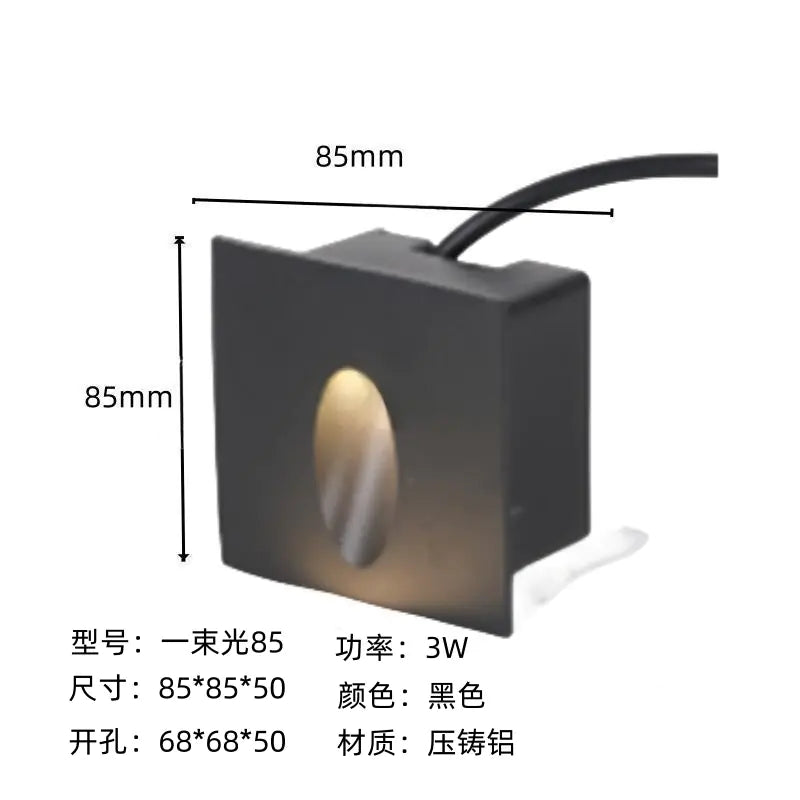 LED Waterproof Inground Step Lights for Outdoor Use