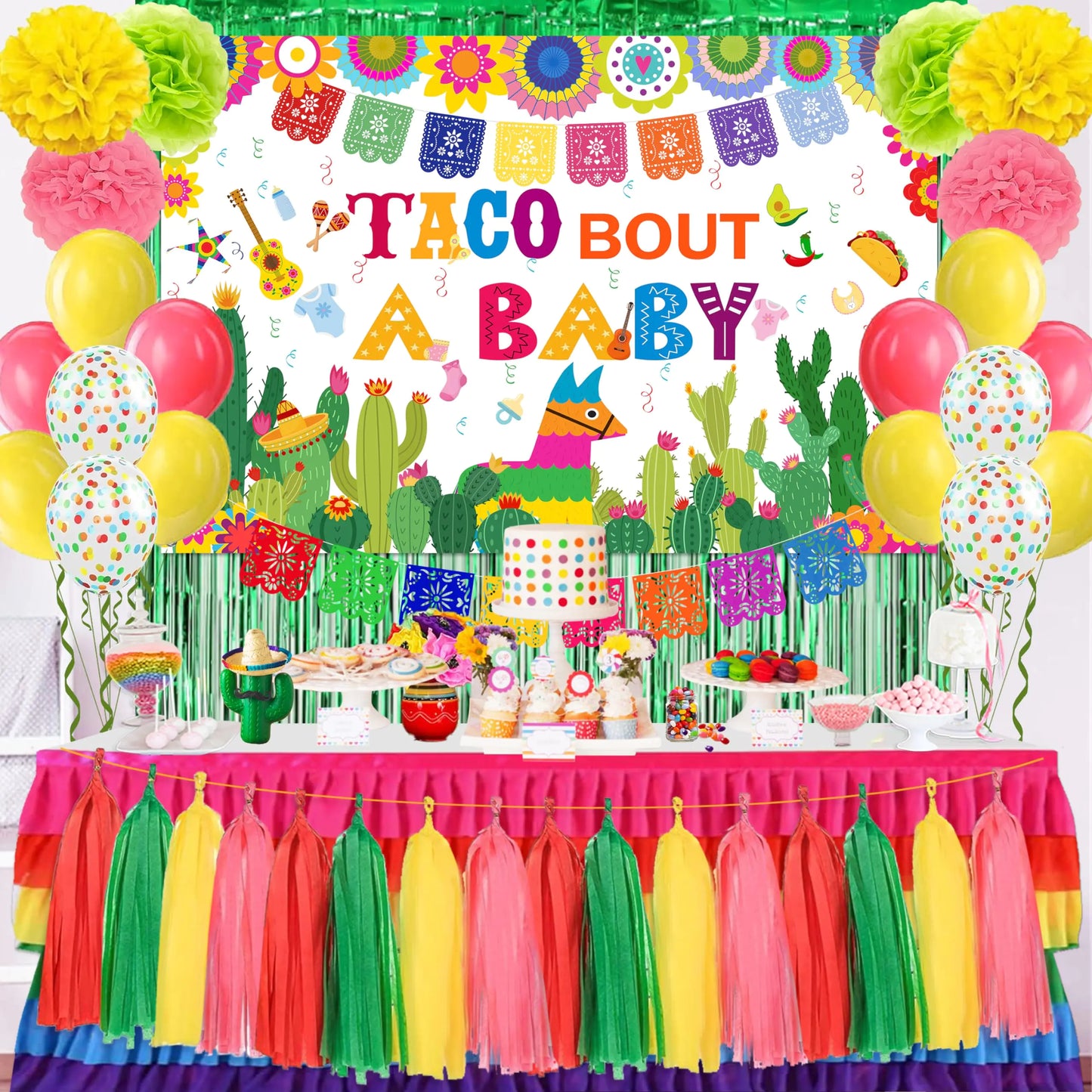 Taco Bout a Baby Decorations Fiesta Baby Shower Decorations