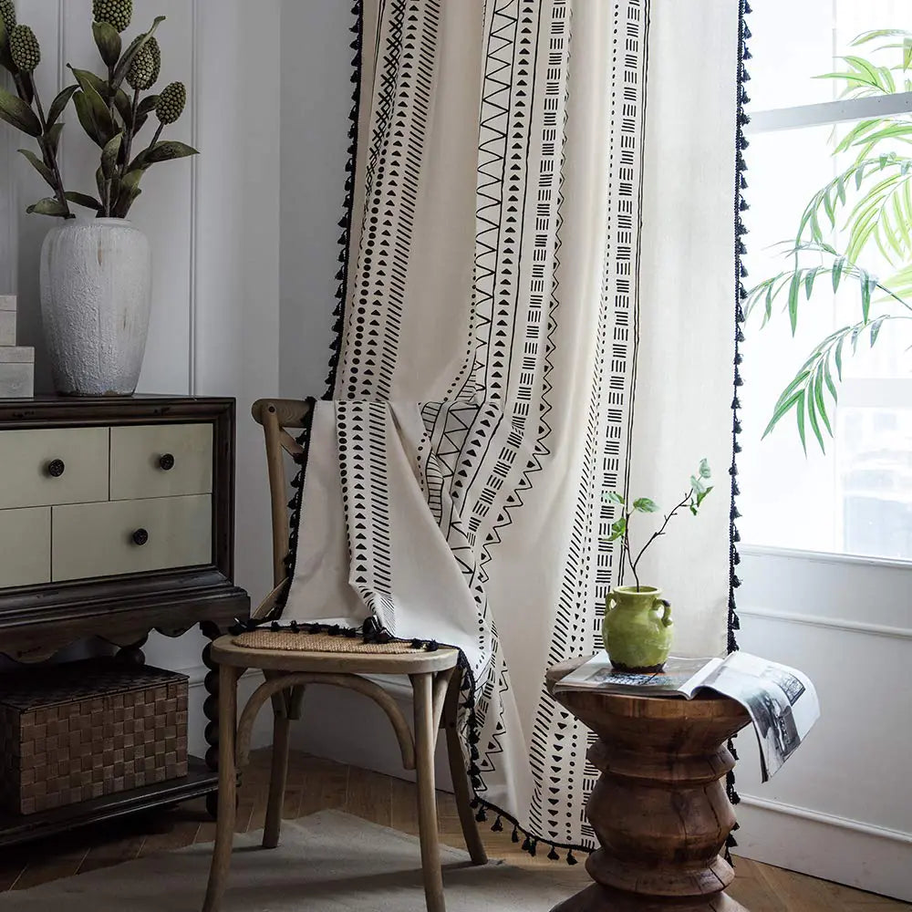 ColorBird Boho Curtains 2 Panels