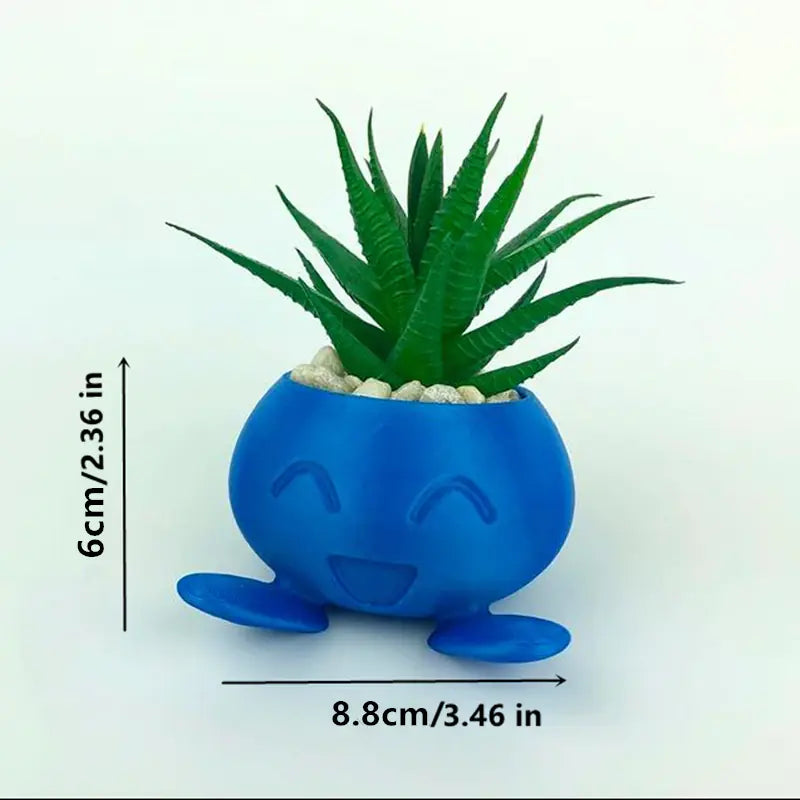Oddish Flower Pot Planter for Succulents and Plants