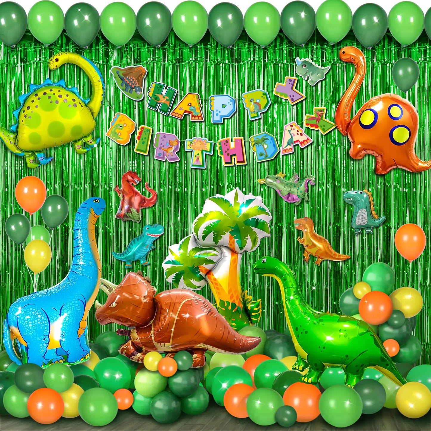 HJINGY Dinosaur Birthday Decorations