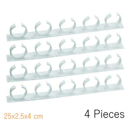 Kitchen Shelves Seasoning Jar Storage Rack with Clamps