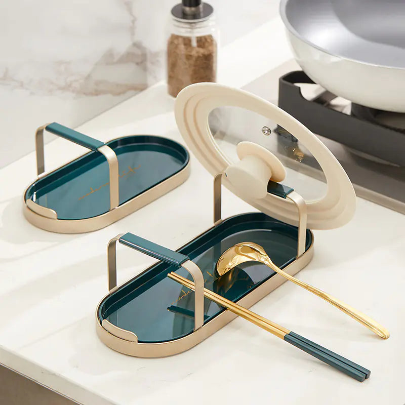 Kitchen Finishing Rack for Pots and Spoons