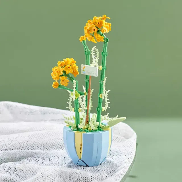 Eternal Bouquet with Succulent Potted Plants Decor