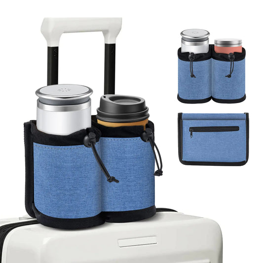 Luggage Cup Holder Hands-Free Drink Holder