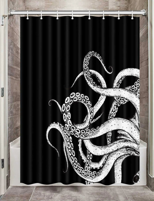 Octopus Decor Camper RV Shower Curtain