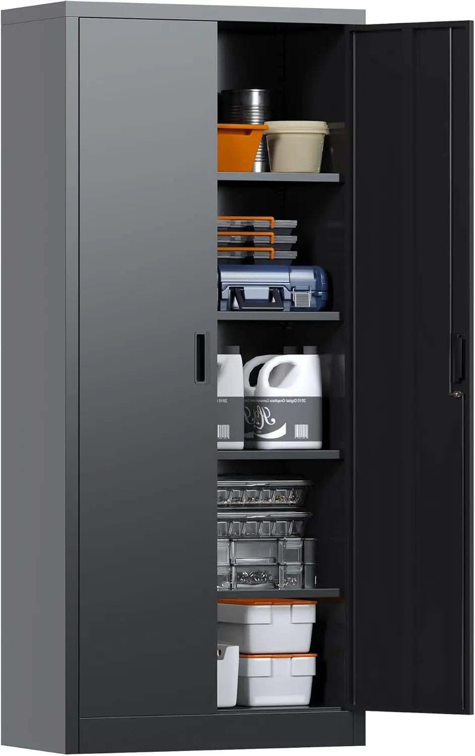Metal Garage Storage Cabinet With Lock