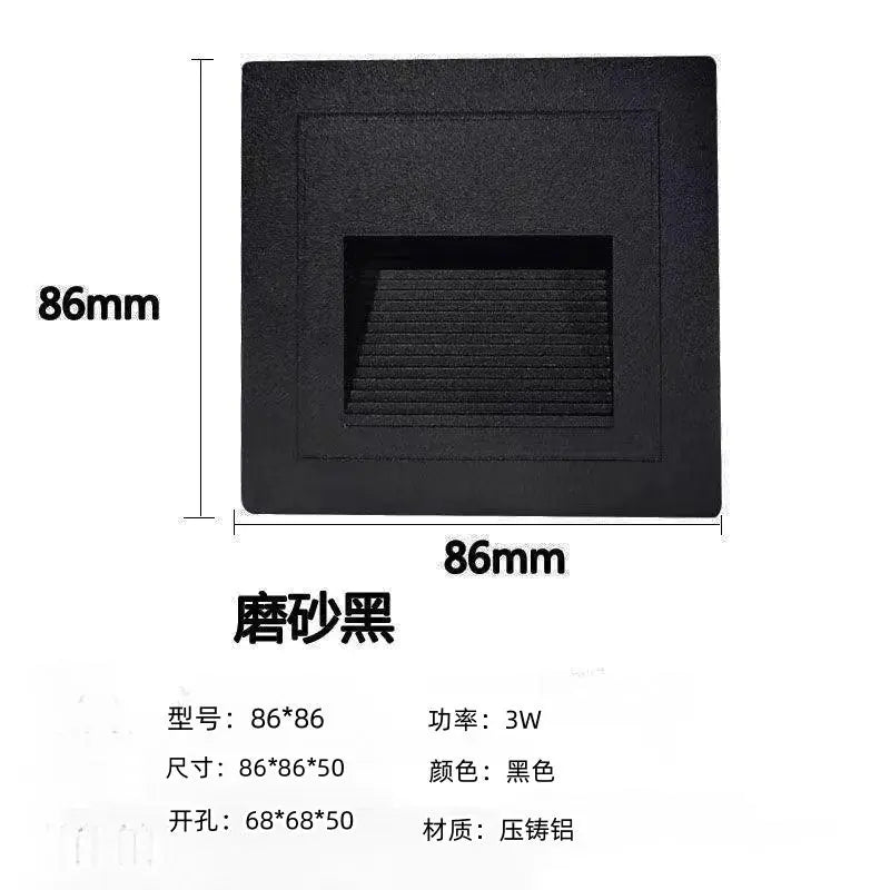 LED Waterproof Inground Step Lights for Outdoor Use
