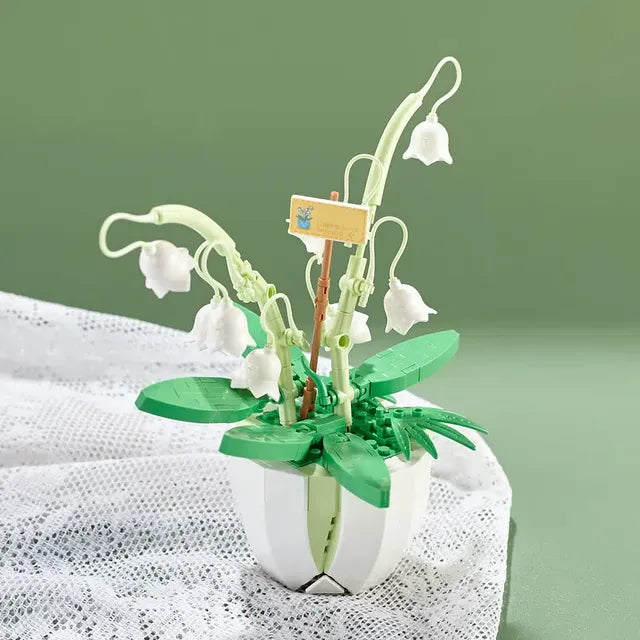 Eternal Bouquet with Succulent Potted Plants Decor