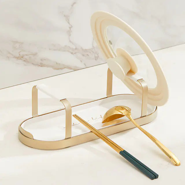 Kitchen Finishing Rack for Pots and Spoons