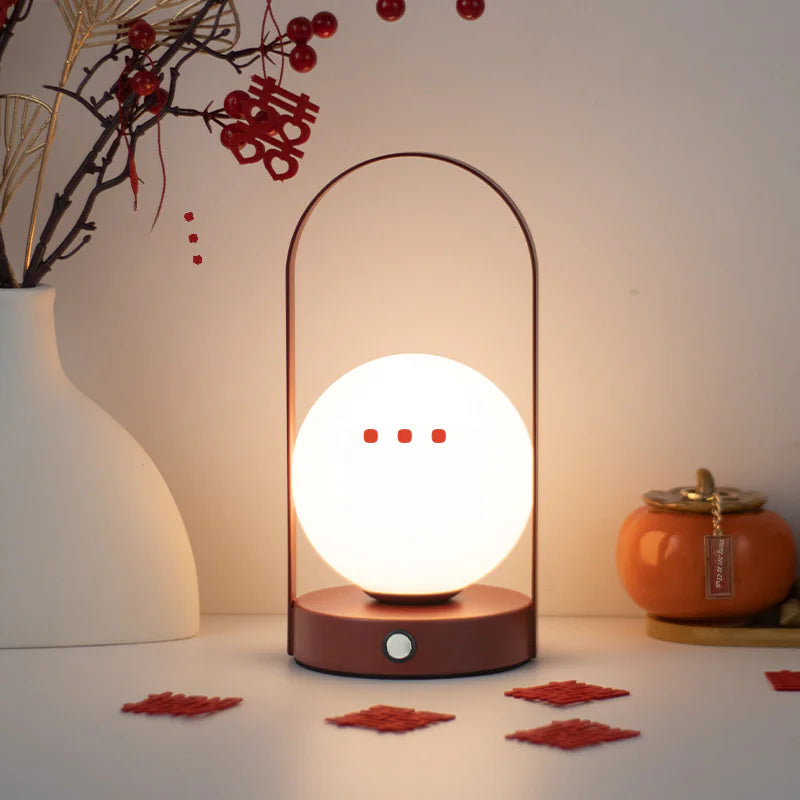 Wedding Bedroom Table Lamps in Red (Pair)